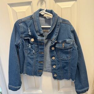 Stylish Blue Denim Kids Jacket